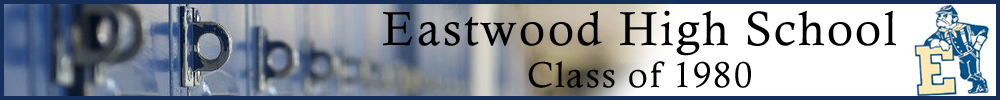 EASTWOOD HIGH SCHOOL Reunion
